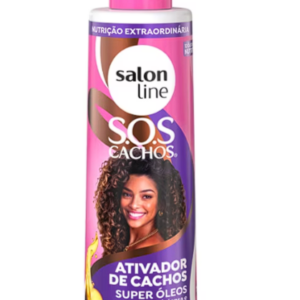 Ativador de Cachos SOS Cachos Super Óleos 300 ml - SalonLine Nutrição Extraordinária