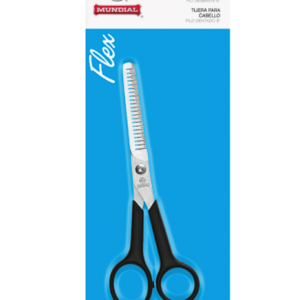 Tesoura Para Cabelo Fio Desbaste 753-6 Flex 6 Polegadas Mundial