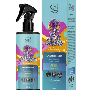 Spray Modelador Reidratação To de Cachos 200ml Soul Cosméticos