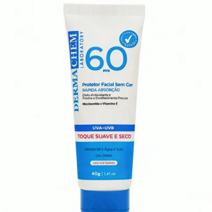 Protetor Solar Facial FPS 60 - Dermachem