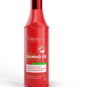 Shampoo Banho de Verniz Morango 500ml Forever Liss