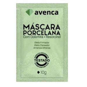 Máscara Porcelana (Dolomita + Resorcinol) 10g Avenca