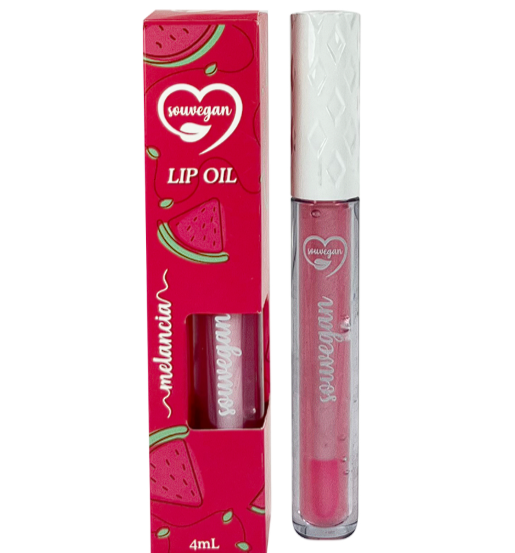 Lip Oil Souvegan Hidratante (Uva, Melancia, Efeito Gelado) - Imagem 3