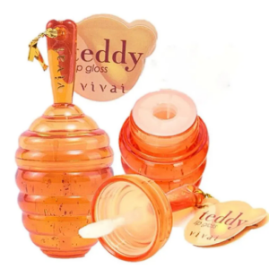 Lip Gloss Teddy Mel com Brilho Vivai