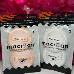 Esponja para Maquiagem 2u- Macrilan