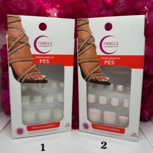 Unha Postiça para Pés - Fhaces