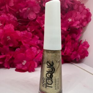 Esmalte Dourado Metálico - Novo Toque