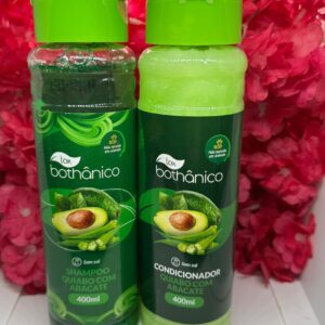 Shampoo e Condicionador Quiabo com Abacate 400ml - Tok Bothânico