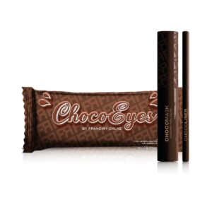 Kit Fran ChocoEyes Máscara Cílios Marrom e Lápis Multifuncional Fran By Franciny Ehlke