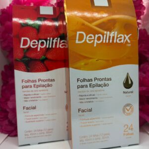 Folhas Prontas para Depilação- Depilflax