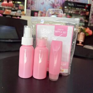 Kit Viagem 3 peças com necessaire