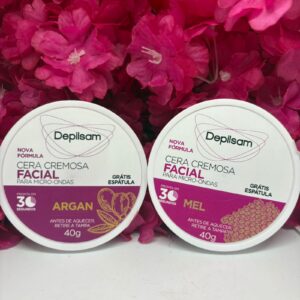 Cera Cremosa Facial para microondas 40g - Depilsam