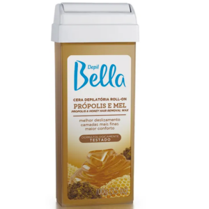 Refil Cera Depilatória Roll-On Própolis e Mel Depil Bella