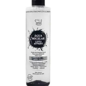 Água Micelar Carvão Ativado 250ml Soul Cosméticos